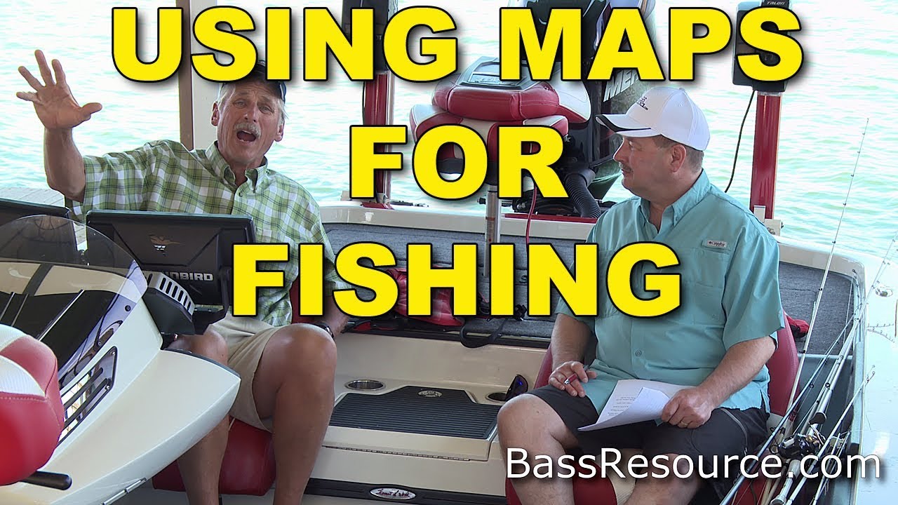 Using Maps for Bass Fishing by Hank Parker YouTube