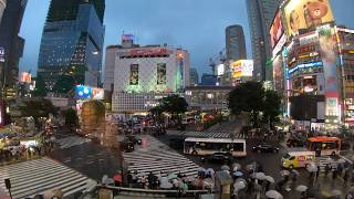 Time lapse of Shibuya crossing [4K]