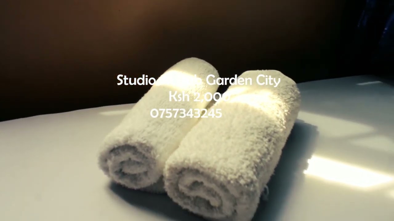 Studio Airbnb at Garden city ksh 2000 per night.