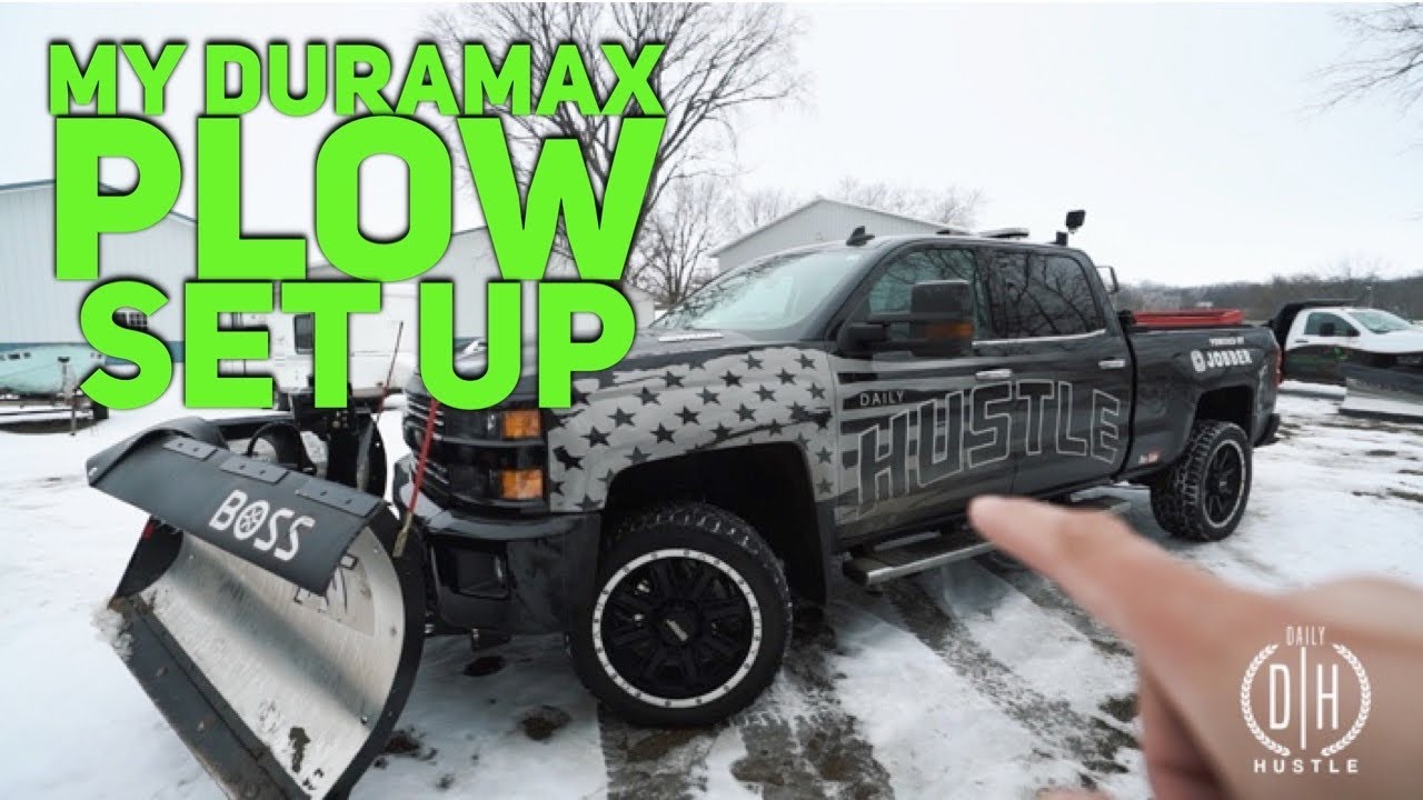 My 2019 Chevy 2500HD Duramax PLOW SETUP