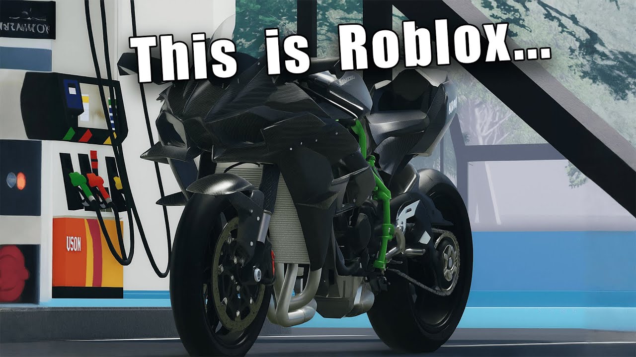 I played The Most realistic Motorcycle Games on Roblox