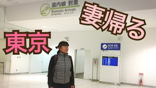 妻を迎えに関空へ  【今後の旅行語る】