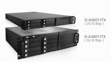 iStarUSA Introduces D-A120T-ITX Hotswap Server Chassis