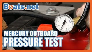 Mercury Outboard Gearcase Pressure Test | Mercury 200 Lower Unit Pressure Test | Boats.net