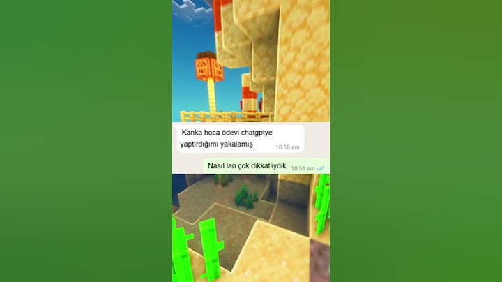 Chatgptye bunu sen mi yazdın demiş 🤣🤣