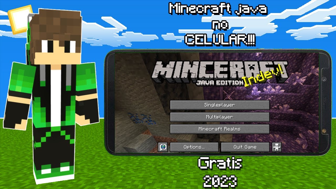 COMO TER MINECRAFT JAVA EDITION NO CELULAR!! 