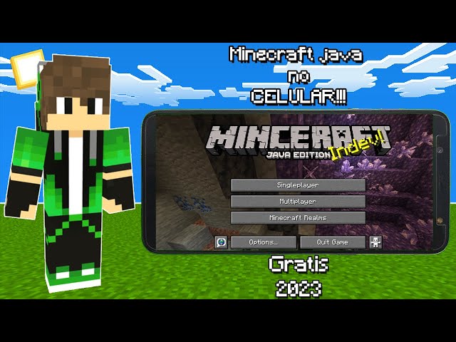 Como jogar Minecraft Java pelo celular #minecraft #java #fyp