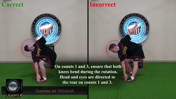 Preparation Drill Exercise 6: Windmill