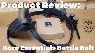 Product Review: Kore Essentials Battle Belt - A modular belt system for firearms & gear