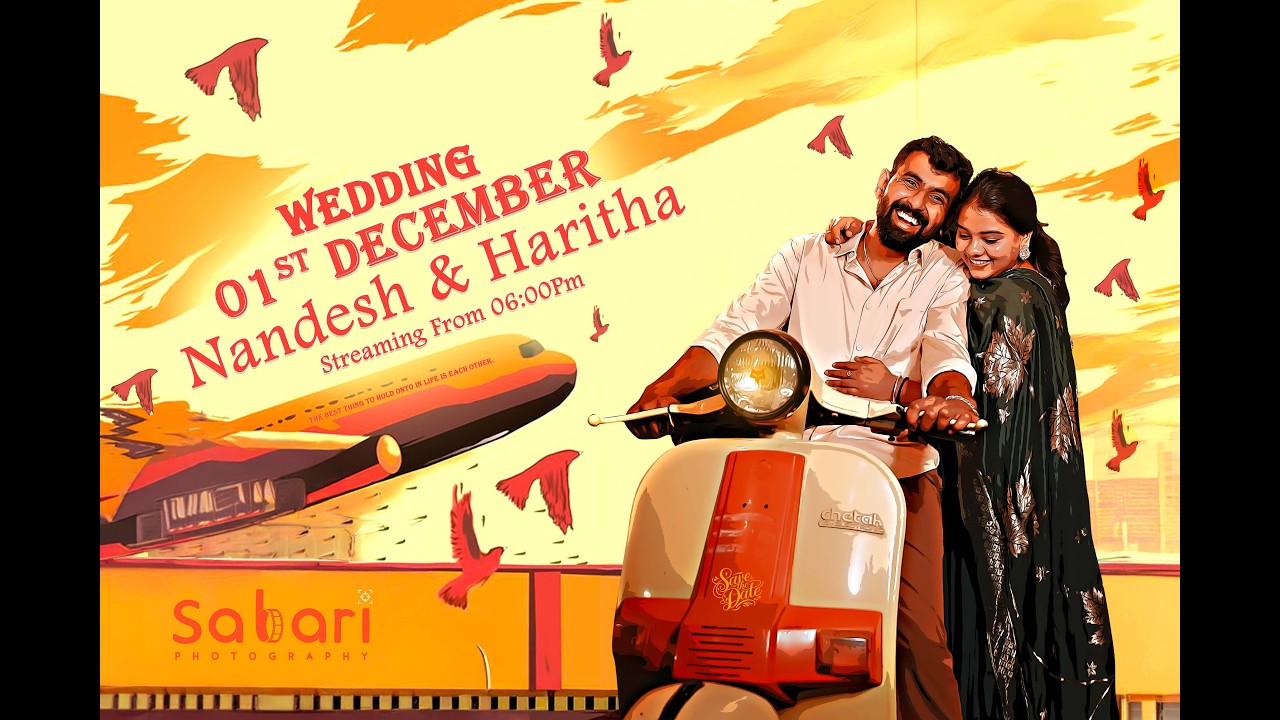 nandesh  weds Haritha Wrapped in rituals, sealed with love. Team Sabari Photography