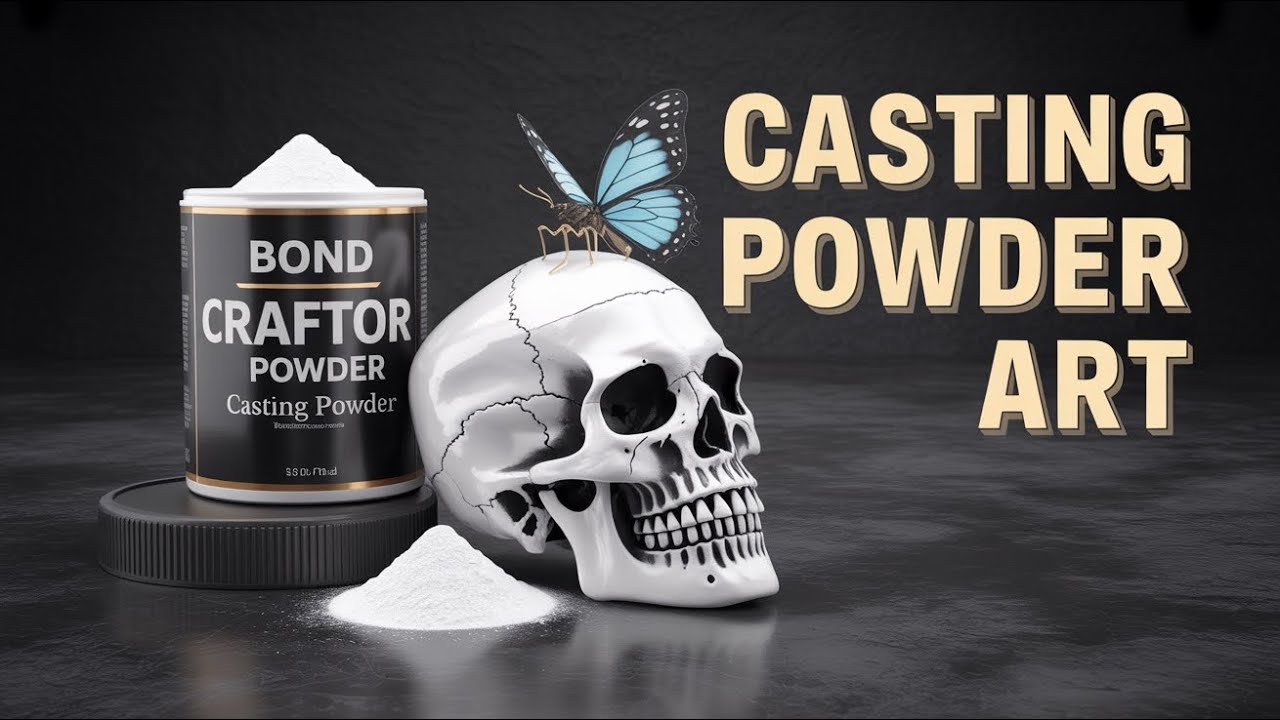 Beginner Friendly Bond Craftor Casting Powder Makes for the Market 