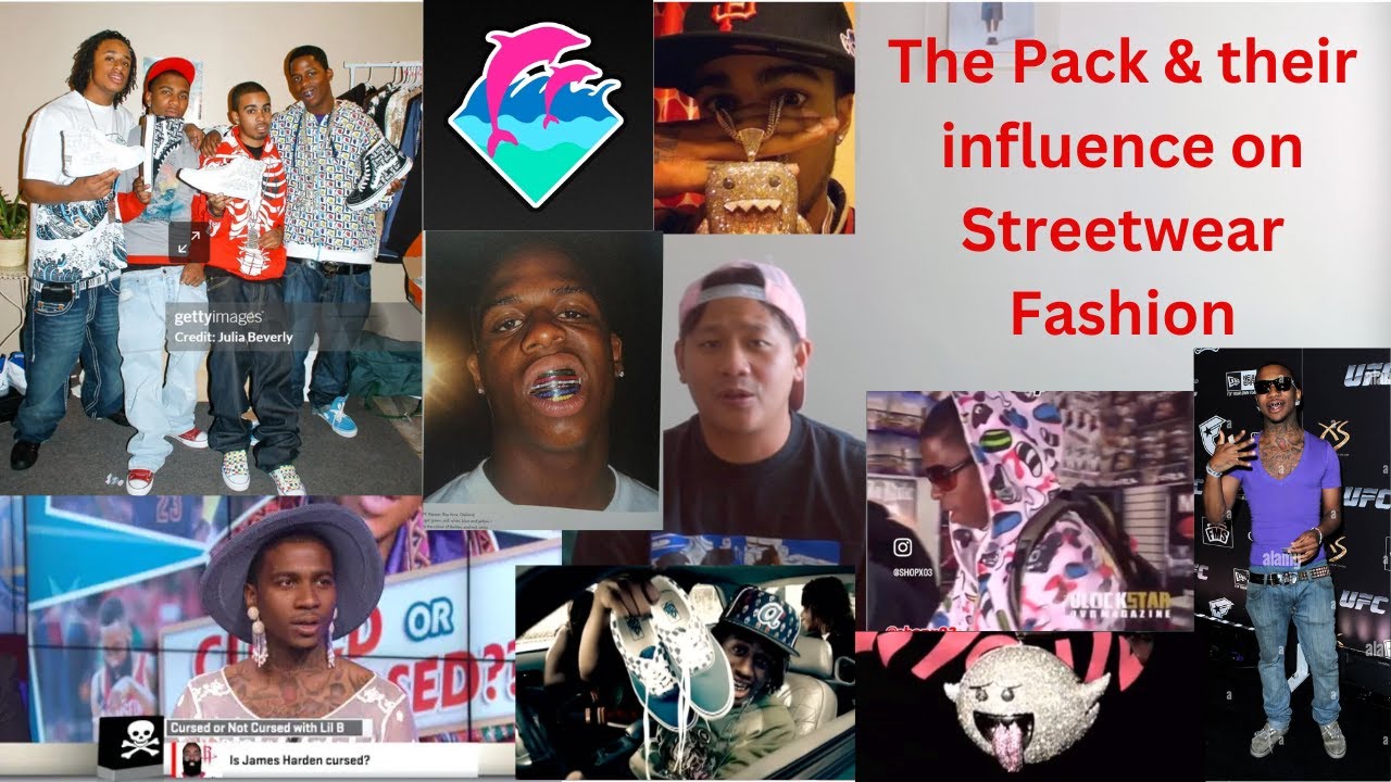The Pack & their influence on Streetwear Fashion. LILB THE BASEDGOD, Stunnaman, G-Uno, Young L