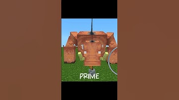 Mutant piglin in Minecraft 😱 | No mod 🤯 | #shorts #minecraft #minecraftshorts #gamerfleet