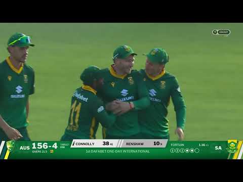 Proteas vs Australia 1st ODI Catch Compilation