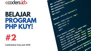 Belajar PHP Dasar | 2. Variable dalam PHP