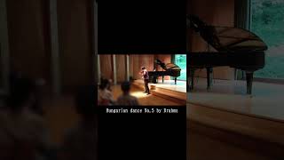 Hungarian dance No.5 by Brahms #shorts