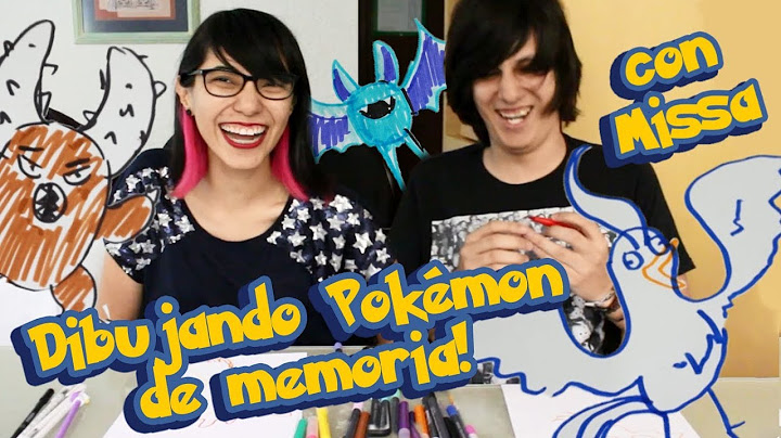 Dibujando POKEMON de MEMORIA con MISSA SINFONIA | Diana Díaz