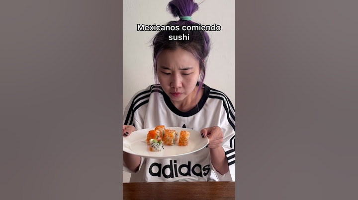 Como come sushi coreano VS Mexicano