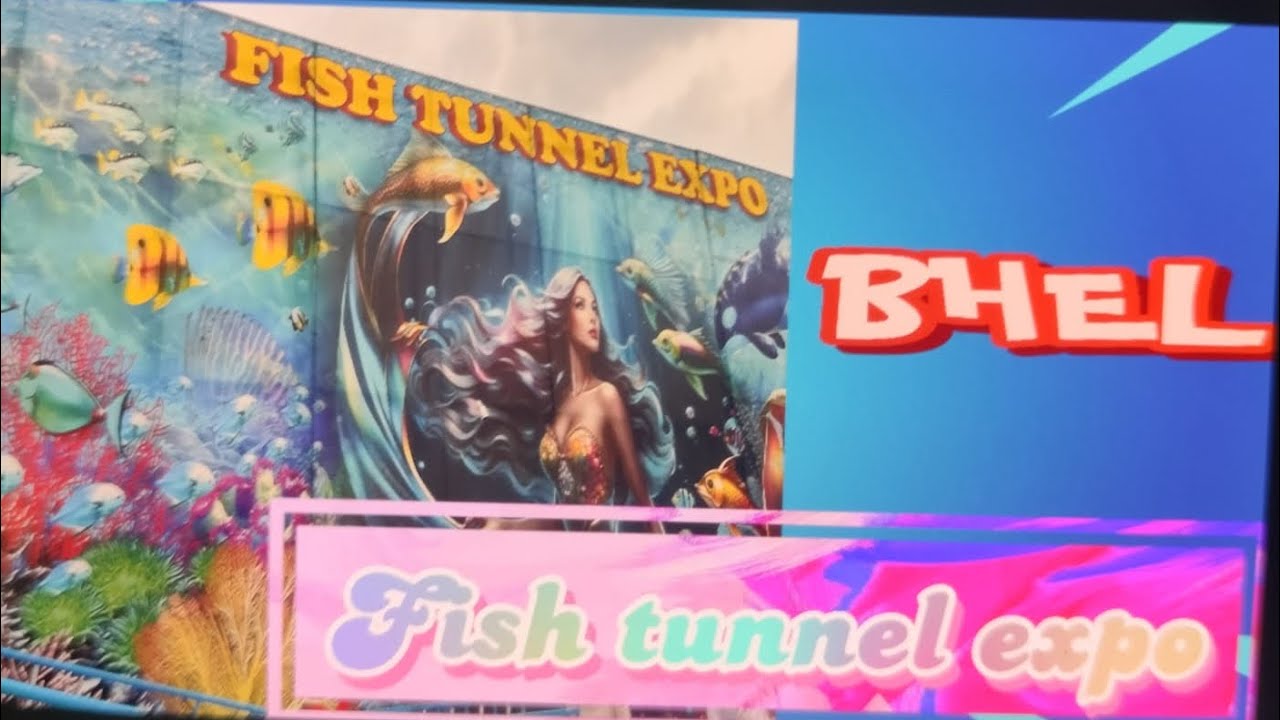 Fish Tunnel Exhibition in BHEL | Underwater Tunnel 