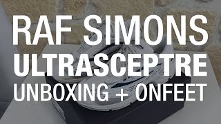 Raf Simons Ultrasceptre (off-white, light grey) UNBOXING + ONFEET