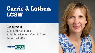 Carrie Lathen, clinical social worker