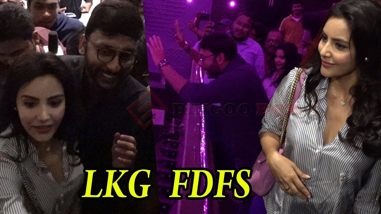 LKG Team at LKG FDFS in Rohini Theatre | RJ Balaji | Priya Anand | Nanjil Sampath | LKG Review