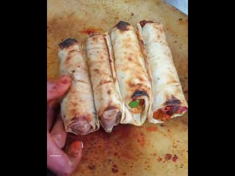 Super Tasty Chicken Tikka Rolls?? | Nagpur Famous Street Food #shorts?