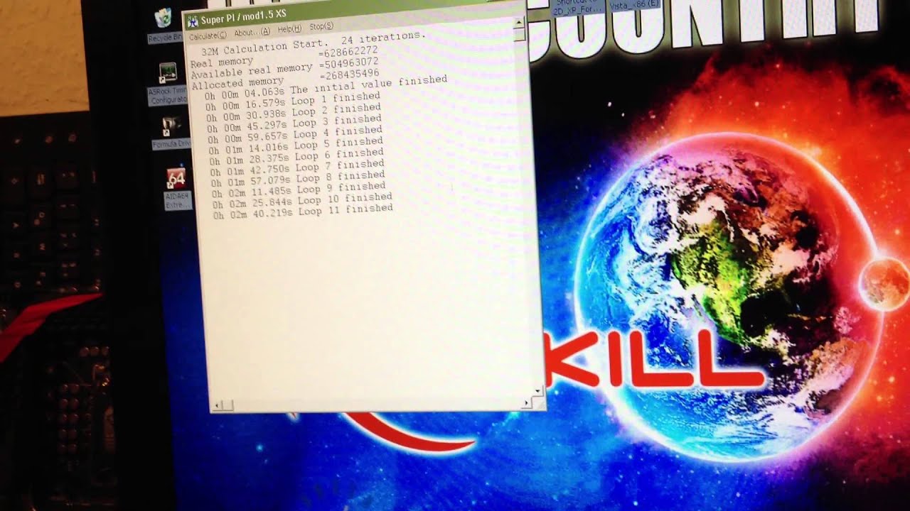 Haswell Z87 low clock challenge 5GHz 32M 