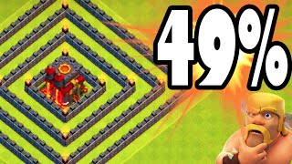 Clash of Clans - FAIL! 49% DEFENSIVE VICTORY! + LIVE Defense Attack in the Champions League