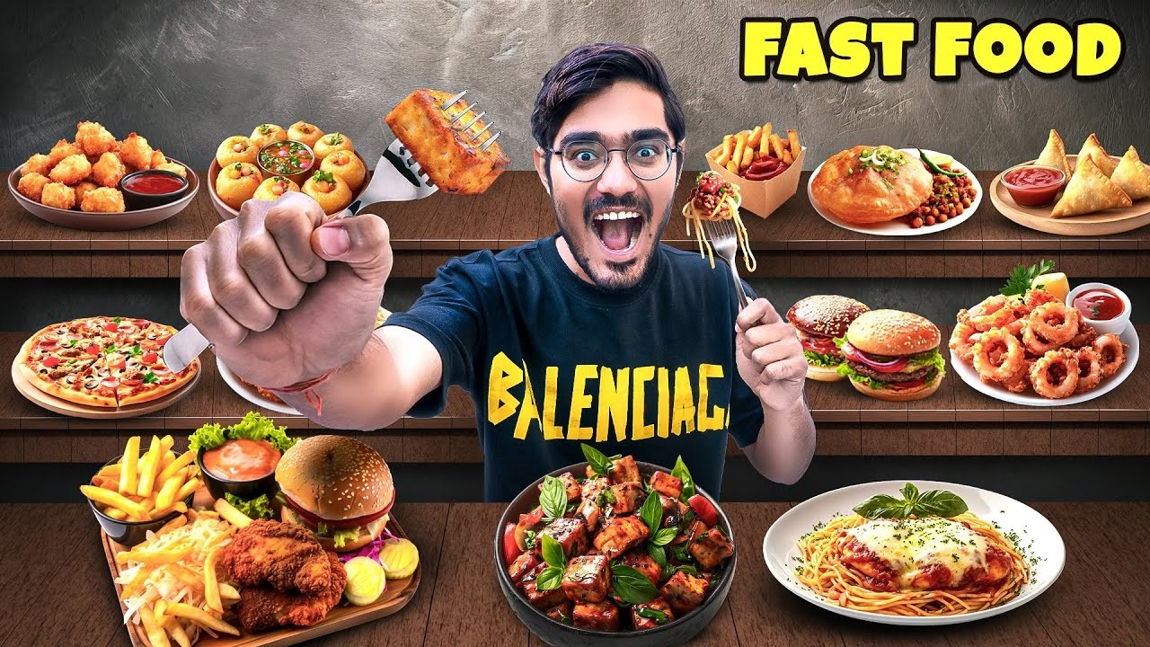 Crazy Xyz New Videos:✅🔥₹1,00,000 Fast Food Challenge 😱 A से Z तक खाओ और जीतो!