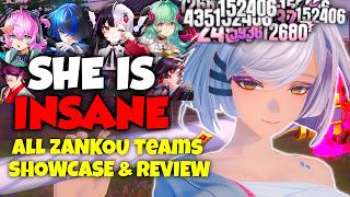 I Tested out EVERY Zankou Team in NTE Shes is BROKEN