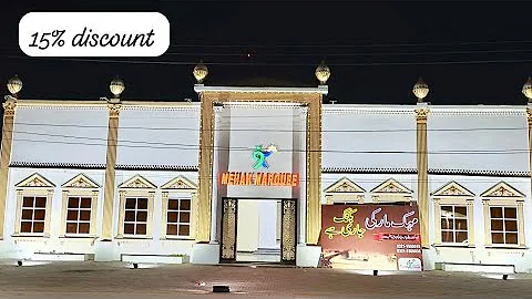 Our own Marquee | Mehak Marquee | branch 2 | Additional 15% off 🏦