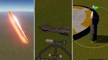 StarShip Reentry aérodynamique control Test Flight | Juno: New Origins