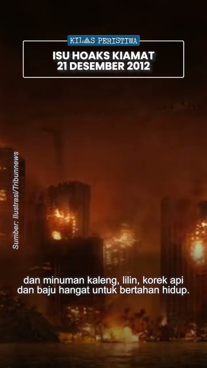 Kilas Peristiwa: Hoaks Kiamat 21 Desember 2012, Dunia Bereaksi, Ada yang Buat Perahu Dijual Rp 7,7 M