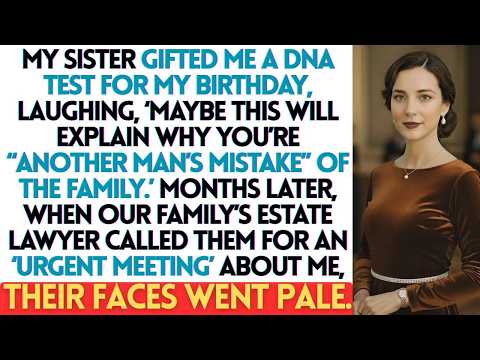 My sister mocked me as ‘another man’s mistake’ on my birthday, then gave me a DNA test as a joke