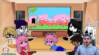 Piggy Characters React To Piggy Memes -Funniest Peppa And Roblox Piggy Animation