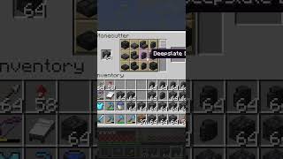 Farming a Double Chest of Cobbled Deepslate Walls | DC shorts #236