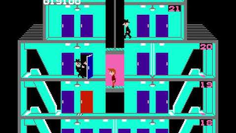 Elevator Action (NES) Longplay & Ending (Game Loops)