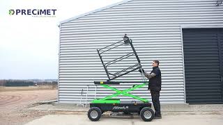 Alltrack M - steerable crop care greenhouse trolley - folding manual - NEW 2022!