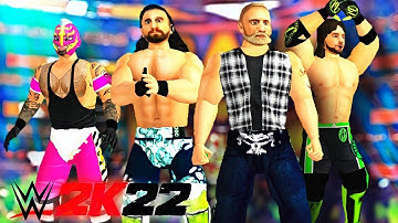 WR3D 2K22 MOD REAL ENTRANCES, UPDATED ATTIRES,NEW MOVES & MORE!