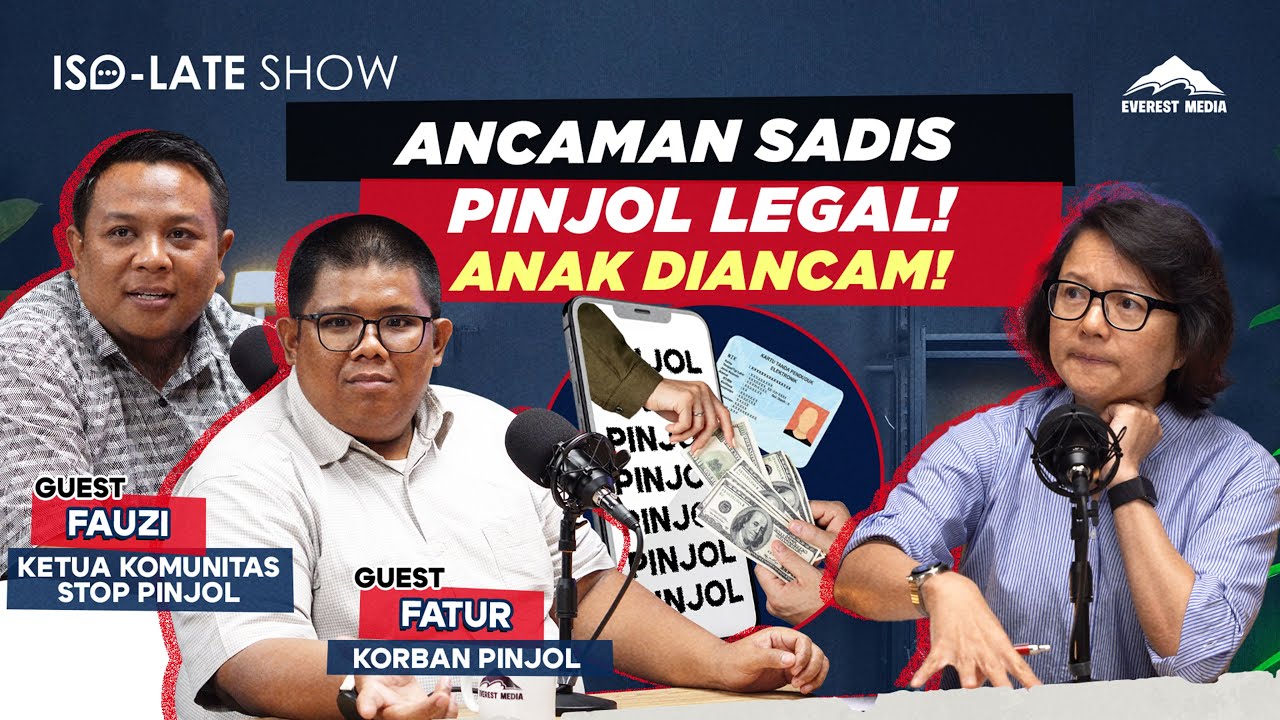 FAKTA PINJOL LEGAL MELAKUKAN ANCAMAN P3MBUNUH4N! - Iso-Late Show #everestmedia #pinjol