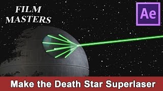 After Effects Tutorial - Make Star wars Rogue One Death Star laser