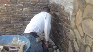 Installing Ledge stone veneer