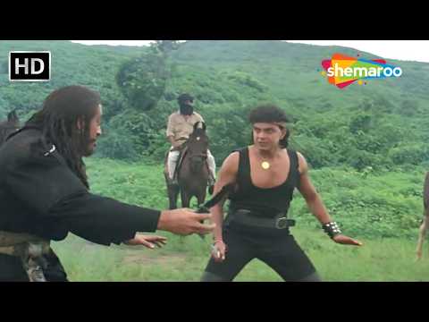 मिथुन दा का जबरदस्त एक्शन सीन | Pyar Ke Naam Qurban - Part 3 | Mithun Chakraborty, Dimple Kapadia