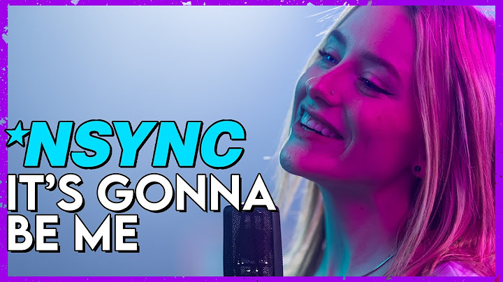 It's Gonna Be Me Cover version - Cover performance video thumbnail