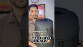 Review of Mokobara 20L backpack😍 #shortsfeed #explorepage #mokobara #backpack #review #honestreview