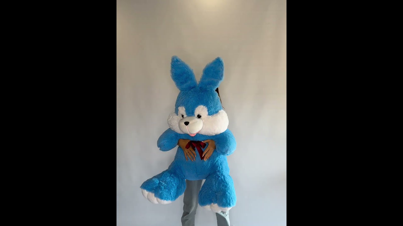 Зайка 140 см Блакитний - фото №1