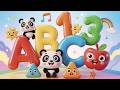 Preschool Learning activities for 3 year olds at home | Learn ABC Phonics Shapes Numbers Colors 🌈