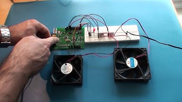 Temperature Controlled Fans with the Smart Servo Controller