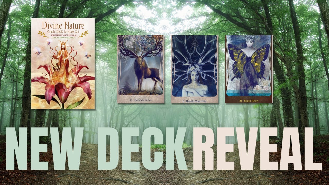 DIVINE NATURE ORACLE CARDS WALKTHROUGH YouTube
